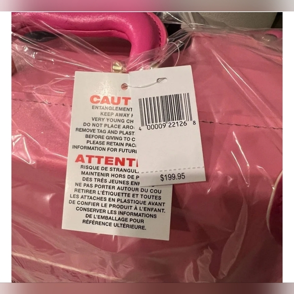 LAST ONE! NWT Bibbidi Bobbidi Boutique Disney World Parks Luggage Trunk PINK - Picture 7 of 13